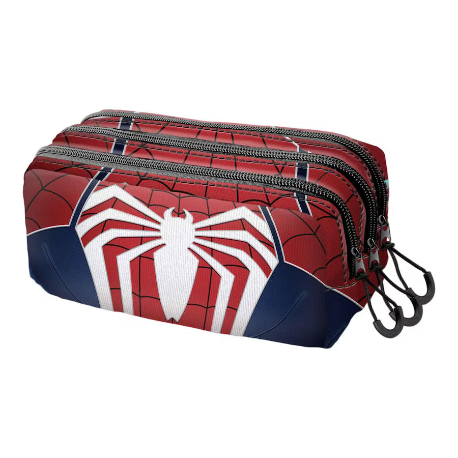 Portatodo Triple Spiderman Marvel – Estuche 3 Compartimentos