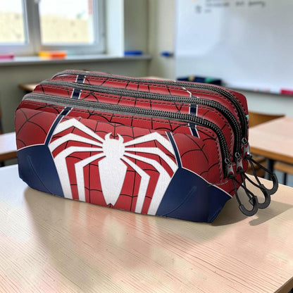 Portatodo Triple Spiderman Marvel – Estuche 3 Compartimentos