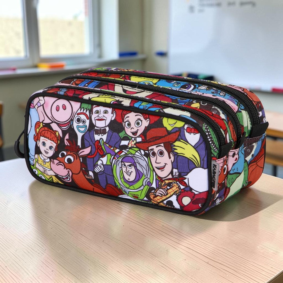 Portatodo Triple Toy Story Disney Pixar Team – Estuche 3 Compartimentos