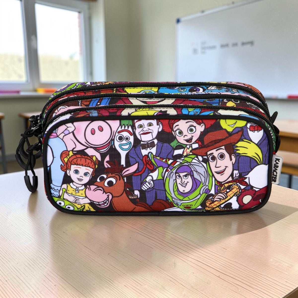 Portatodo Triple Toy Story Disney Pixar Team – Estuche 3 Compartimentos