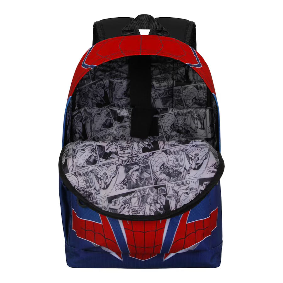 Mochila Spiderman Marvel 41cm Adaptable – Portátil y Trolley Oficial