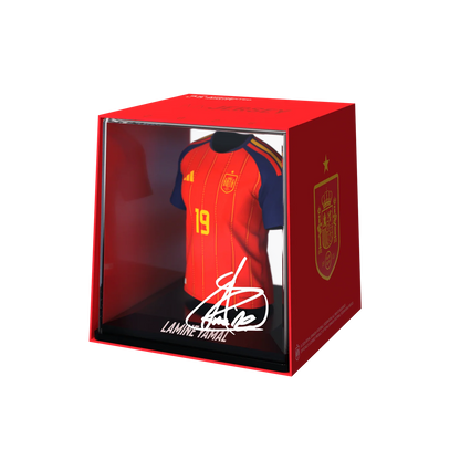 Mini Figura Camiseta Lamine Yamal España 9,5 cm – Selección Española